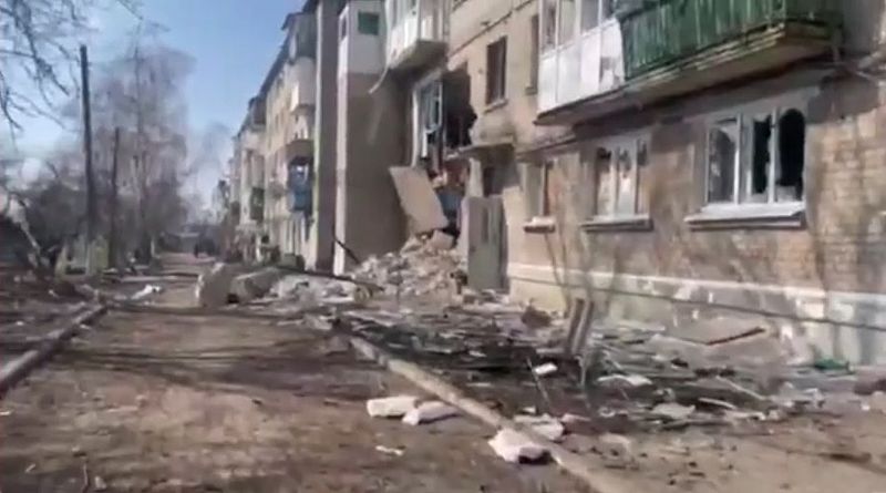 So sehen derzeit viele Dörfer im Donbass gerade aus!