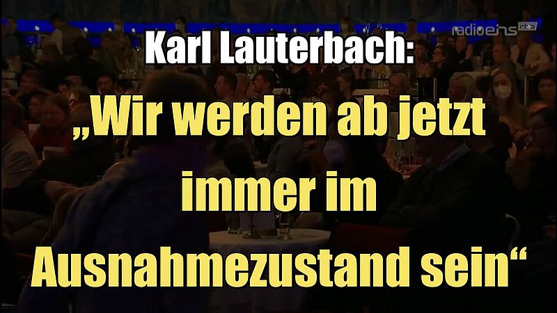 Karl Lauterbach: „Wir werden ab jetzt immer im Ausnahmezustand sein“ (13.03.2022)