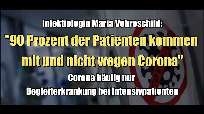 Corona häufig nur Begleiterkrankung bei Intensivpatienten (Hessenschau I 24.03.2022)