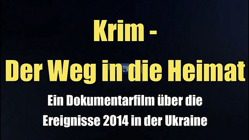 Krim - Der Weg in die Heimat (Dokumentarfilm I 2015 I deutscher Untertitel)