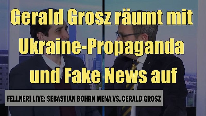 Gerald Grosz räumt mit Ukraine-Propaganda und Fake News auf (oe24 I 22.03.2022)
