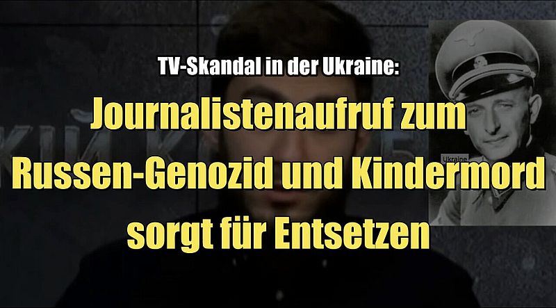 TV-skandal i Ukraina: Journalisters vädjan om det ryska folkmordet och barnmordet orsakar fasa