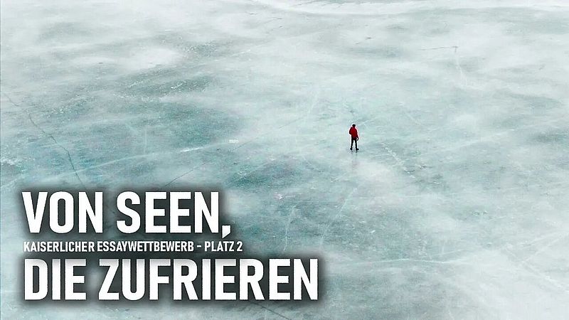 Von Seen, die zufrieren | von Felix Hornstein