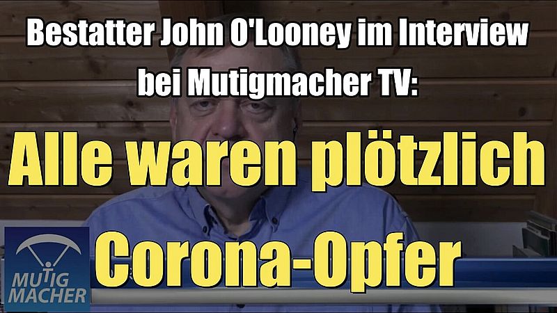 «Alle waren plötzlich Corona-Opfer» – Bestatter John O’Looney im Interview (08.01.2022)