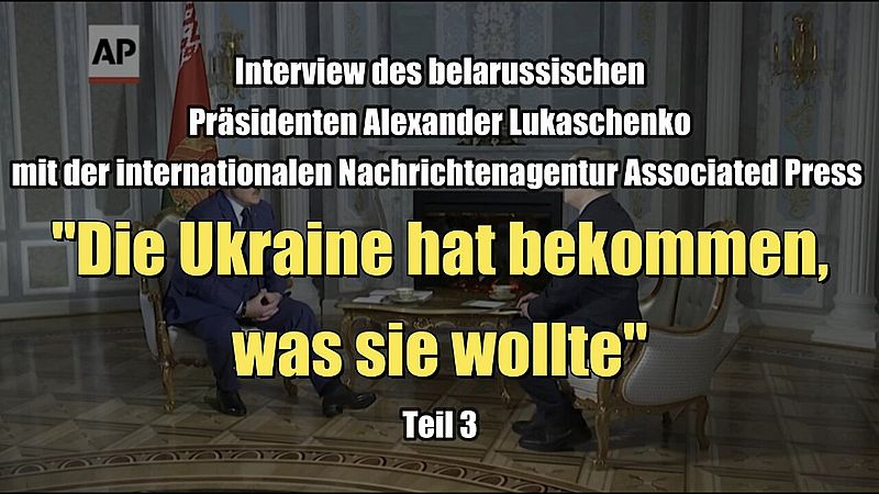 Belarussischer Präsident Lukaschenko: "Die Ukraine hat bekommen, was sie wollte"