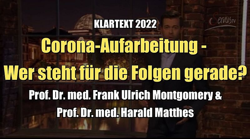 KLARTEXT: Corona-Aufarbeitung - Wer steht für die Folgen gerade? (04.05.2022)