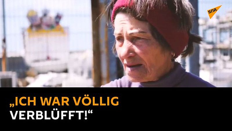 Einwohnerin erzählt über russische Soldaten in Mariupol