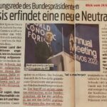 Kooperativen Neutralität: Bundespräsident Cassis deutet Schweizer Tradition nach Gutdünken um