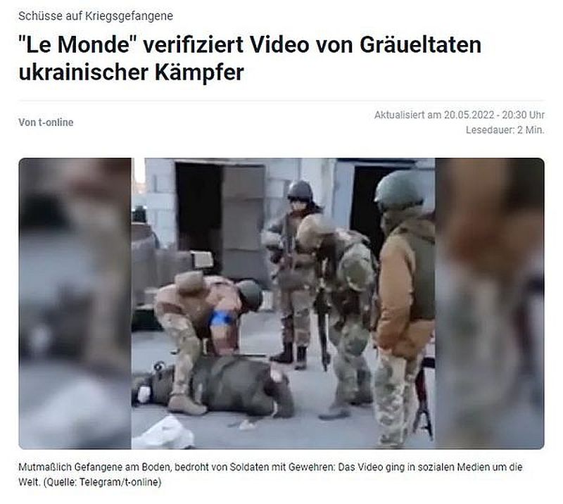 Ukraine: Unterstützt man wirklich nicht Menschen, welche nichts gutes im Sinn haben?