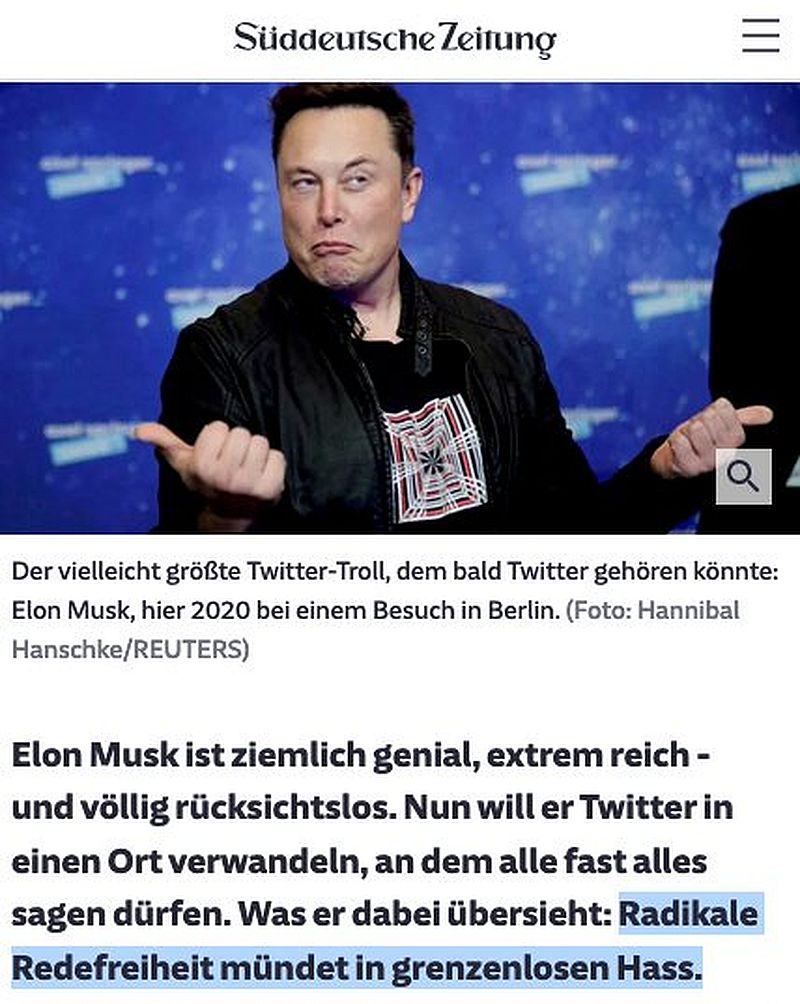 Radikale Redefreiheit mündet in grenzenlosen Hass