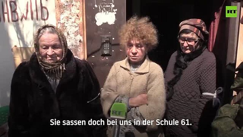 Ukrainische Bürger über die Soldaten, die «die Freiheit Europas verteidigen»