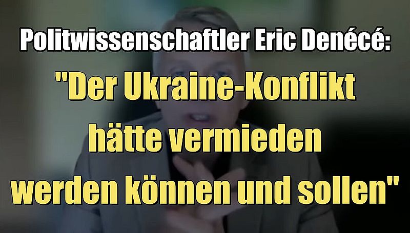 Eric Denécé: "Der Ukraine-Konflikt hätte vermieden werden können und sollen" (26.05.2022)