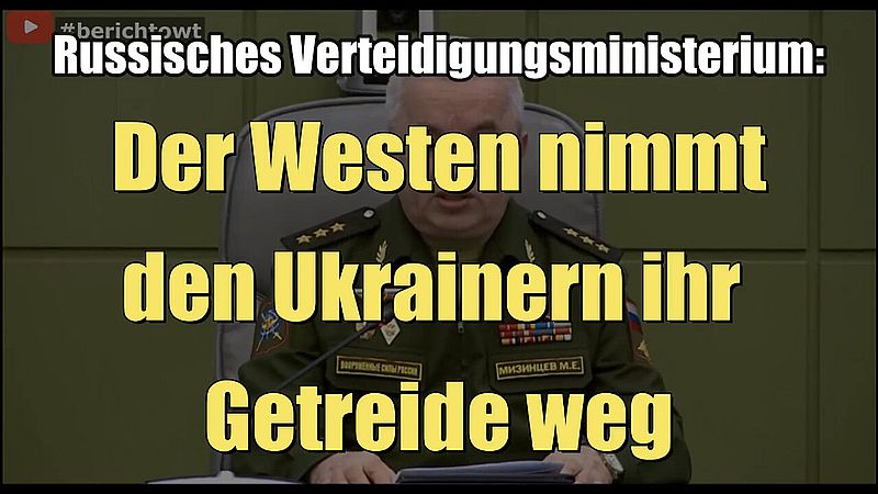 Occidente les está quitando el grano a los ucranianos (OST WEST TRANSMISER I 25.05.2022/XNUMX/XNUMX)
