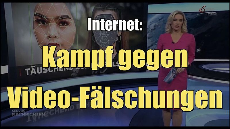 Internet: strijd tegen videovervalsingen (Servus TV I Servus Nachrichten I 25.05.2022/XNUMX/XNUMX)