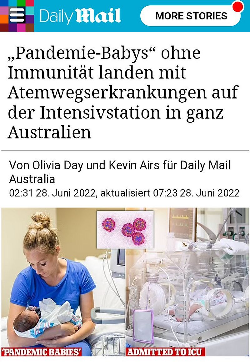 Increasing number of "pandemic babies"