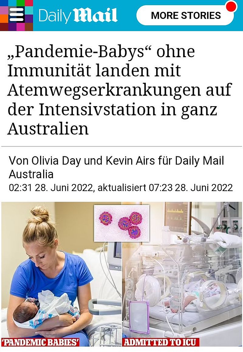Steigende Zahl von "Pandemie-Babys"