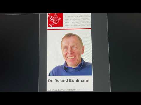 Eine präsidiale Nachricht der Verfassungsfreunde