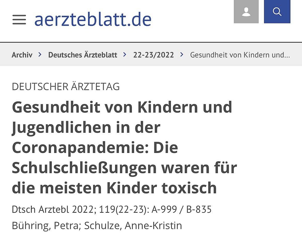Schulschliessungen waren für die meisten Kinder toxisch