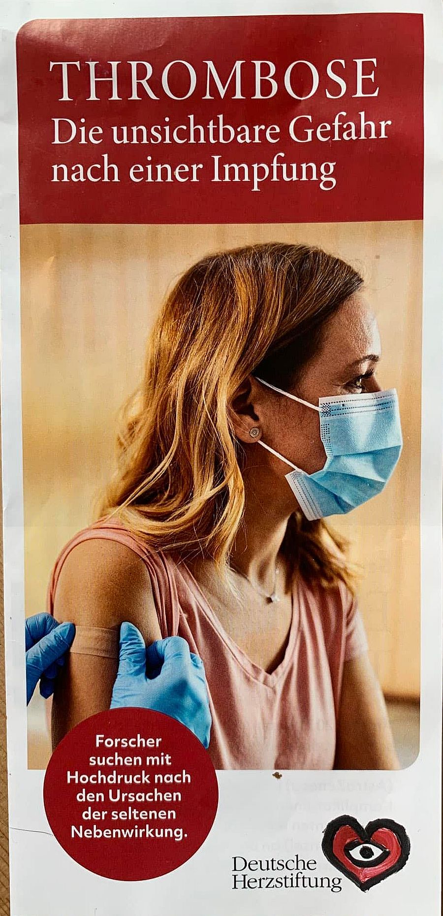 Thrombose nach der Impfung
