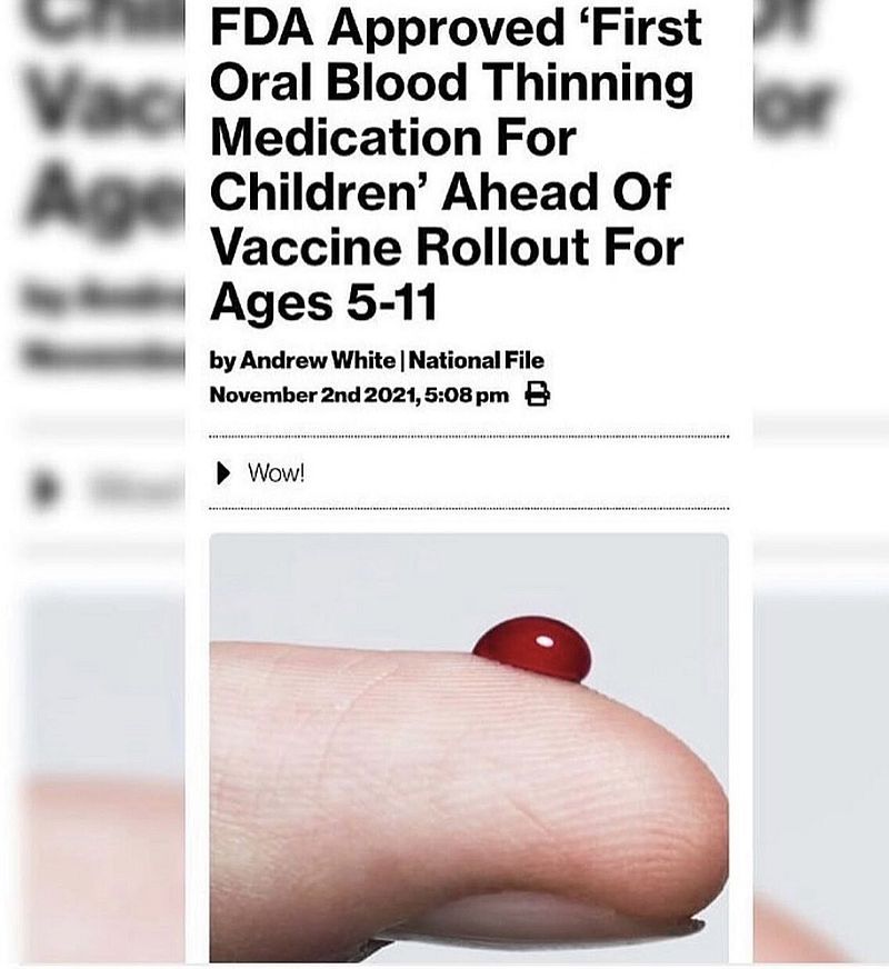 FDA genehmigt erstes orales Blutverdünnungsmedikament für Kinder