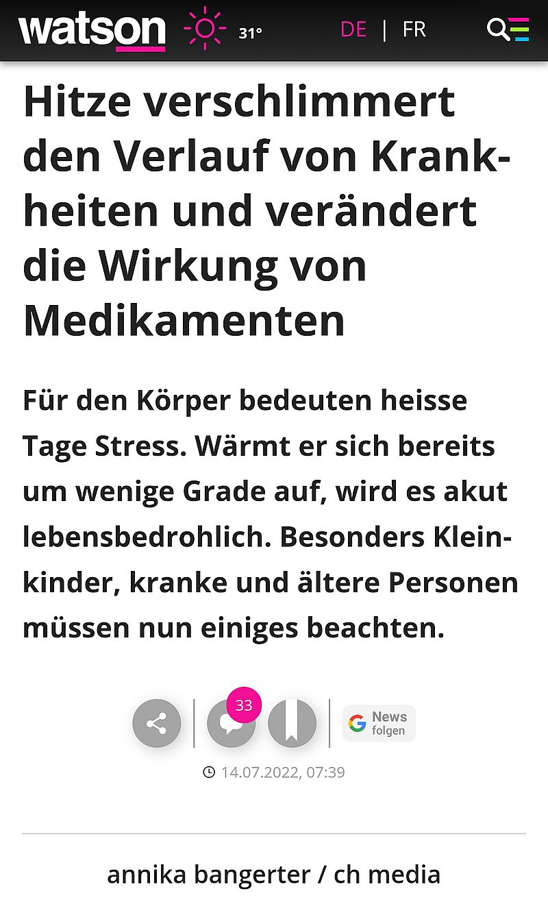 Nach Pandemie-Panik, Kriegspanik und Energiepanik ist nun Hitzepanik angesagt
