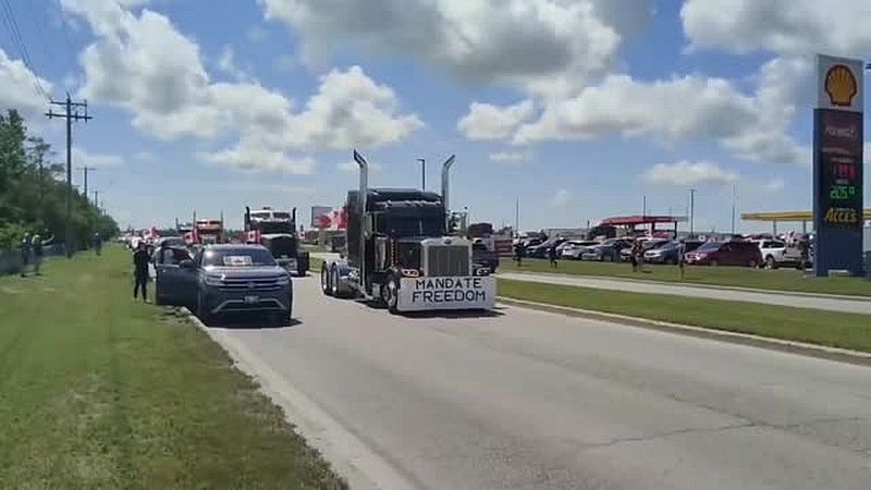 Massenproteste der Bauern in Kanada, aus denselben Gründen wie den Niederlanden