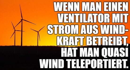 Wind teleportieren