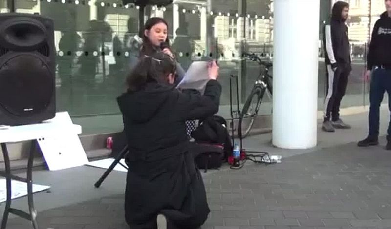 11 Year Old Girl Calls Out Klaus Schwab And His Globalist Goons