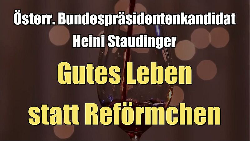 Heini Staudinger - Gutes Leben statt Reförmchen (Idealism Prevails I 21.08.2022)