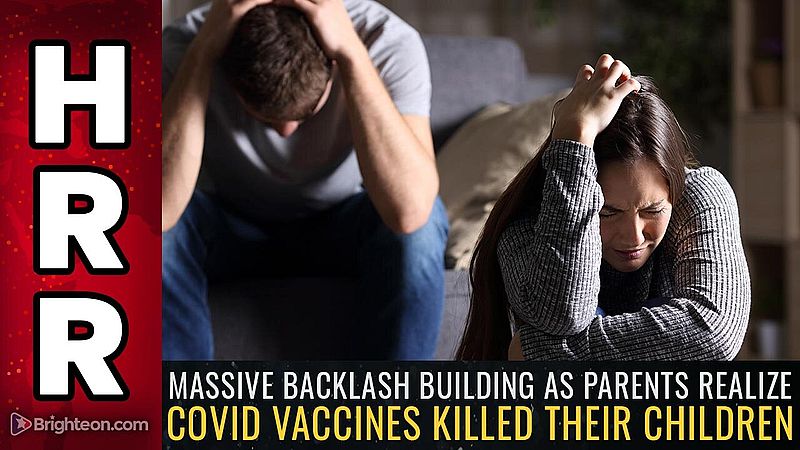 Construction massive de BACKLASH alors que les parents réalisent que les vaccins covid ont tué leurs enfants