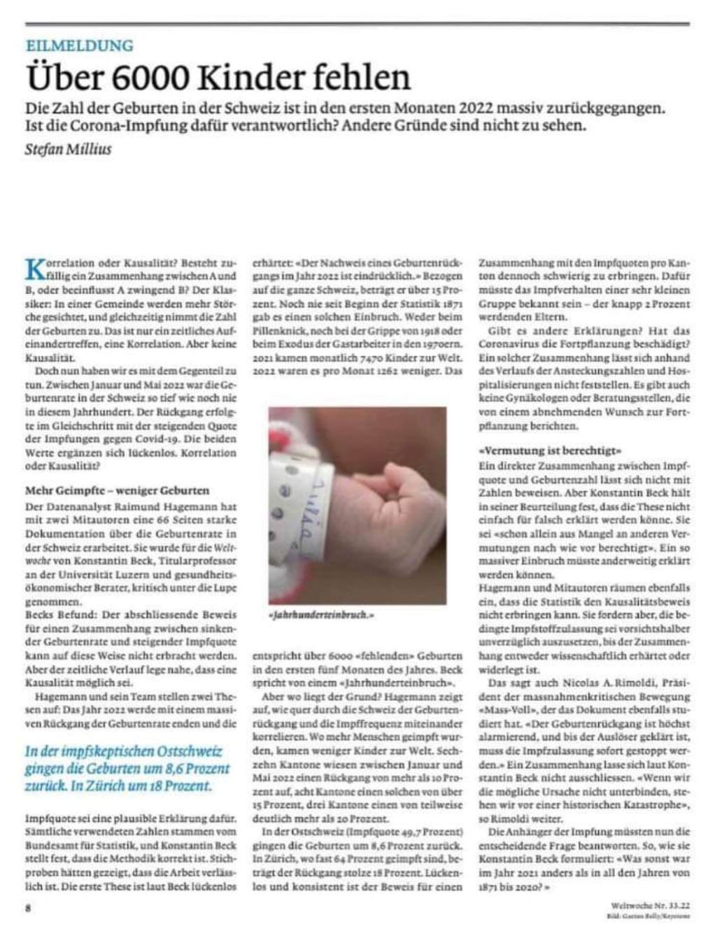 Klimawandel soll nun Schuld an Impfnebenwirkungen sein?