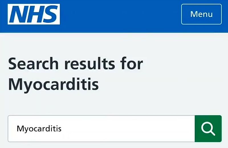 Grossbritannien: Plötzlich «verschwindet» Myokarditis aus der National Health Service Datenbank