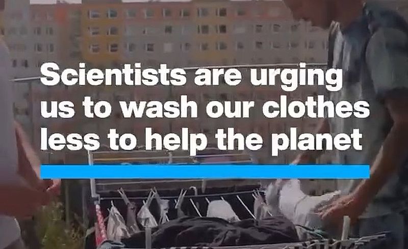 WEF-Kampagne fordert auf, Kleidung fürs Klima weniger zu waschen