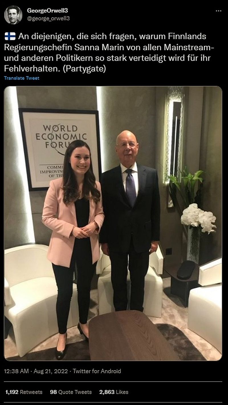 Partygate: Warum Finnlands Regierungschefin von Medien und Politikern verteidigt wird