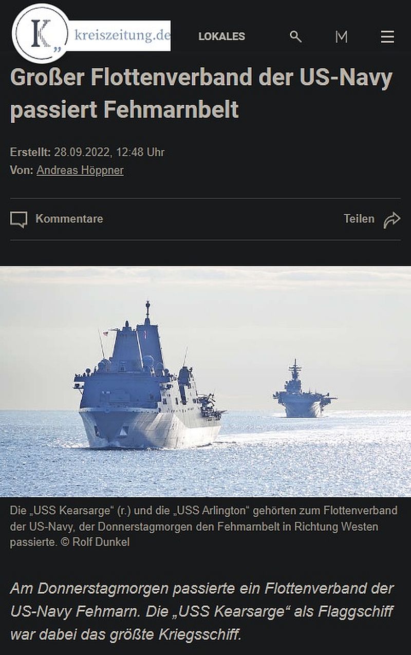 Sind die USA für die Anschläge auf die Gas-Pipelines verantwortlich?