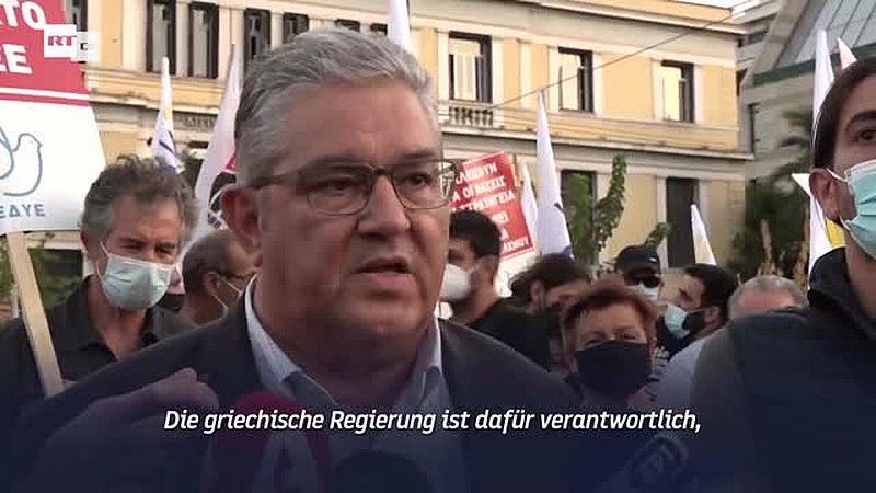 Athen: Demonstranten verbrennen NATO- und US-Flaggen vor amerikanischer Botschaft