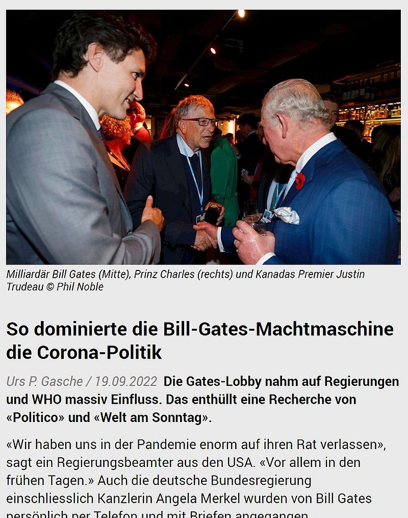 Corona: Wie die Bill-Gates-Machtmaschine die Politik manipuliert, korrumpiert und dominiert