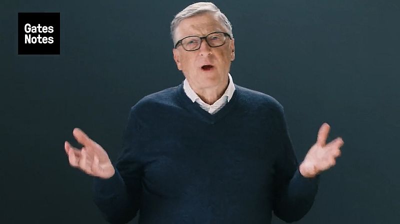 Fiafraíonn Bill Gates cén fáth a gcaithfidh leanaí bás a fháil?