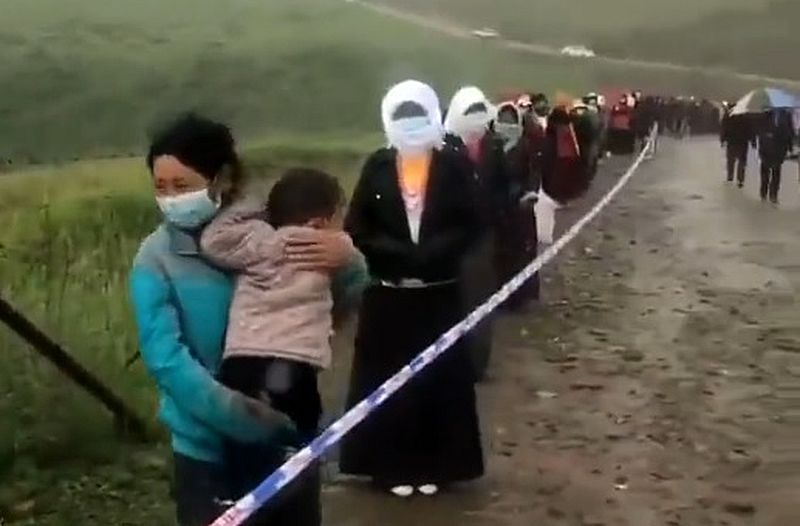 Auch in den Bergen Tibets wird der täglichen Routine-COVID-Test erzwungen