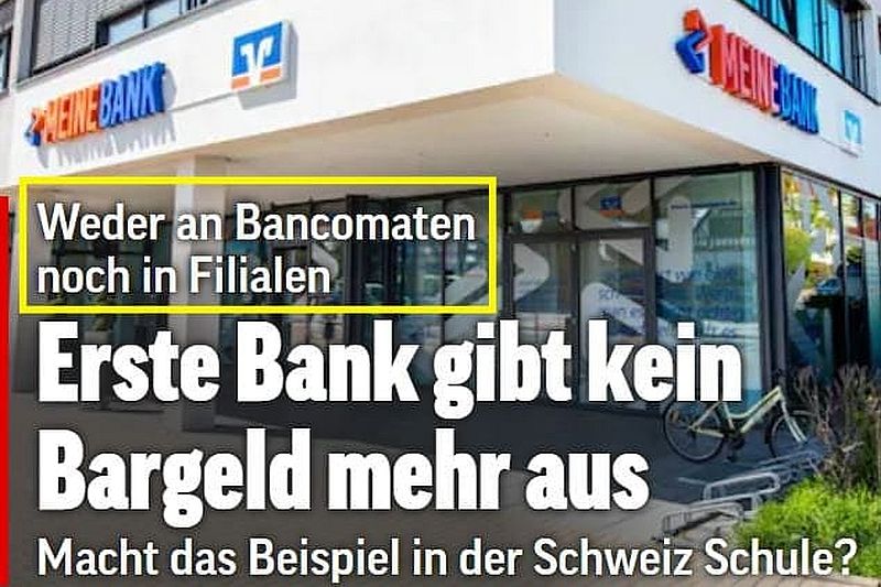 Die Abschaffung des Bargelds wird unwiderrufliche Tatsache