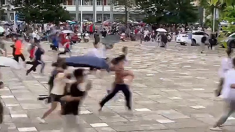 Zehntausende Schulkinder rennen zum täglichen Routine-PCR-Test
