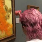 Klimaterroristen schänden Van Gogh