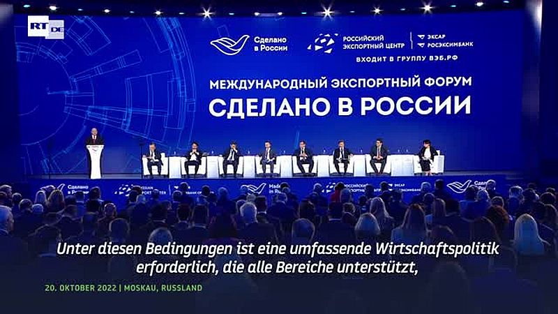 Die Sanktionen wirken: Wie bestellt, so geliefert