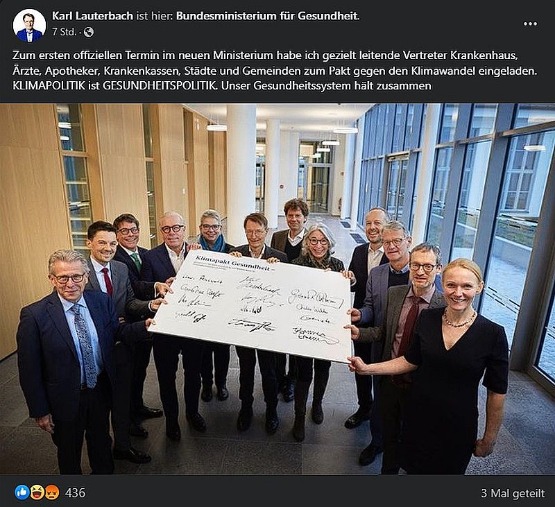 Klimapolitik ist Gesundheitspolitik