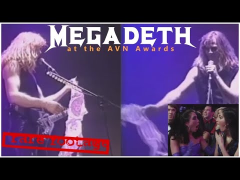 La chanson la plus sexy de Megadeth jouée aux AVN Awards
