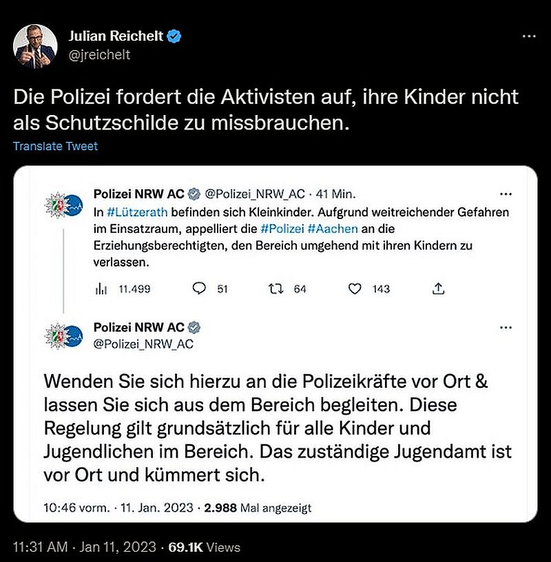 Es lebe die Doppelmoral!