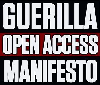 Manifest partizánskeho otvoreného prístupu