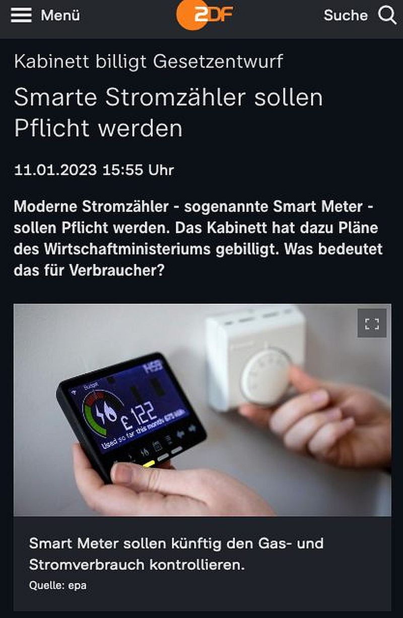 Der Grund, warum Smart Meter Pflicht werden sollen