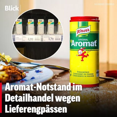 Urgence aromatique nationale : Knorrli va y remédier !
