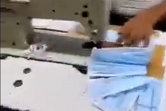 Wie Corona Schutzmasken produziert werden